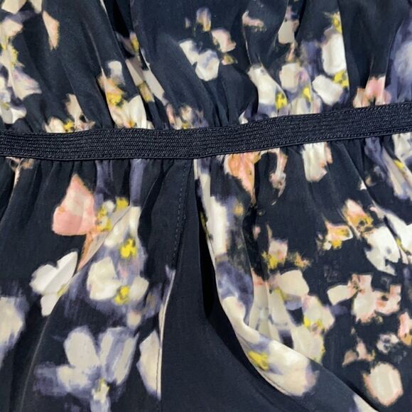 𝅺simply Vera Vera Wang Floral Sundress Sz SP - Picture 10 of 12